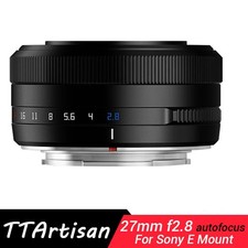 TTArtisan 27 mm F2,8 Autofokus AF-Objektiv mit Metallgehäuse für Sony E Mount