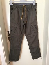 Jim Spencer Herren - Cargo Hose  Zip Off Gr. 48  Khaki neu