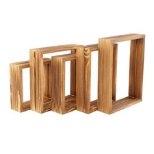 Holz Glas Bilderrahmen