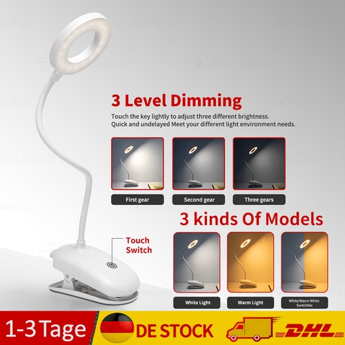 Led klemmleuchte dimmbar - led,