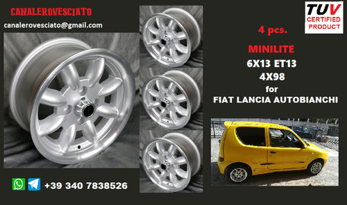 Alufelgen minilite 4x98 - alufelgen,
