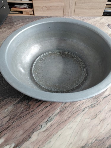 Alte waschschüssel aluminium - waschschüssel,