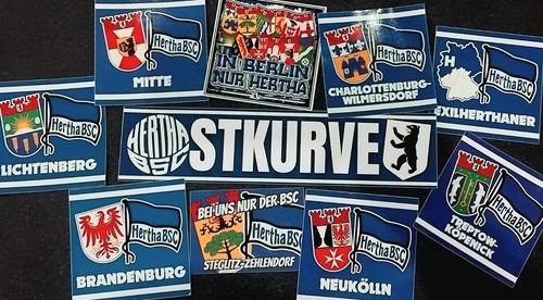 Hertha bsc aufkleber sticker - ,