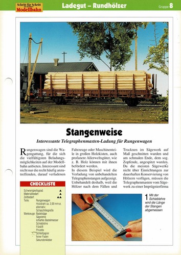 Ladegut telegraphenmasten - ladegut:,