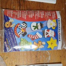 Basteln mit Kindern  Gips Kreativformen Weihnachtsmotive Schmuck  5 Dinoformen