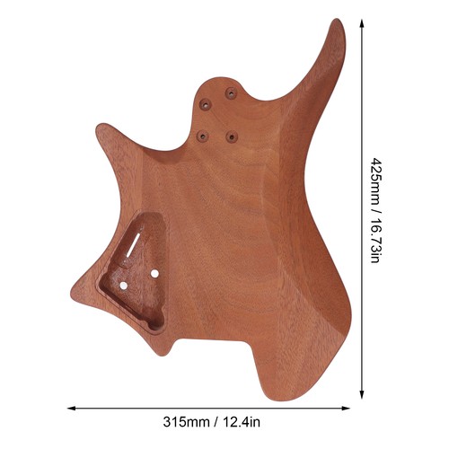Guitar barrel body unfinished - guitar,
