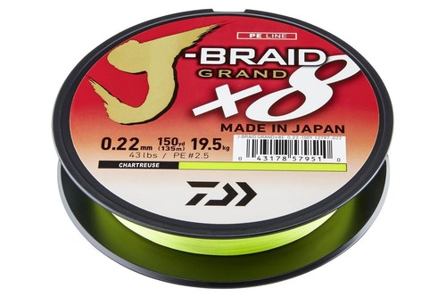 Daiwa braid grand x8e - j-braid,