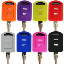 Schlüssel Silikon Hülle für Opel Corsa C Meriva A Combo Tigra Agila Twintop 