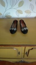 Perlato Ballerinas schwarz Strass Gr. 39 *neu* NP 130 €
