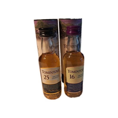 1x25 1x16jahre tomintoul - 1x25,