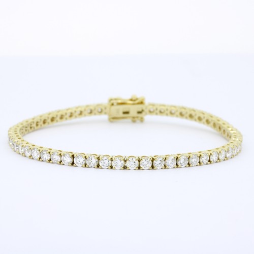 Tennisarmband 585 gold kt - 14,