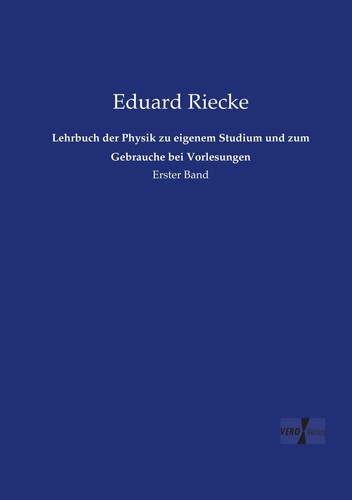 Lehrbuch der physik eigenem - lehrbuch,