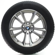 BMW 5er G30 G31 Winterräder V-Speiche 631 Continental 225/55R17 DOT22 6863417