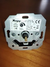 Kopp LED-Dimmer mit Druck-Wechselschalter (Phasenanschnitt), LED 3-35W