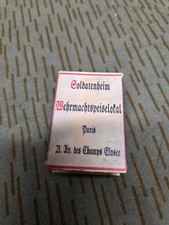 Streichholzschachtel -