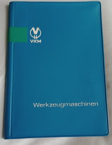 Vkm werkzeugmaschinen katalog - vkm, werkzeugmaschinen-katalog