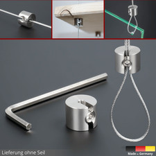 Seilklemme Edelstahl V2A für