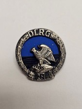 Alte DLRG Anstecknadel, rund