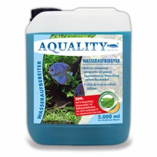 (4,00€/l) AQUALITY Aquarium Wasseraufbereiter 5 L Pflege AloeVera & Vitamin B