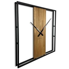 Wanduhr groß quadratisch LOFT