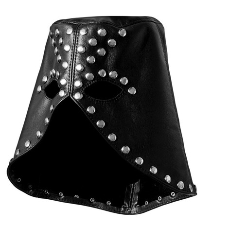 Bdsm mütze bondage leder - leder, kopf