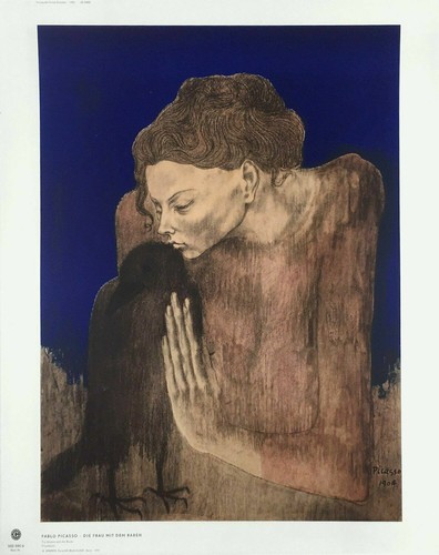 Picasso motiv die frau - picasso, mit