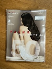 Damen FALKE Strumpfhose pure matt 50 den - Night Sky