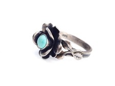 Vintage 925 Silber Ring mit