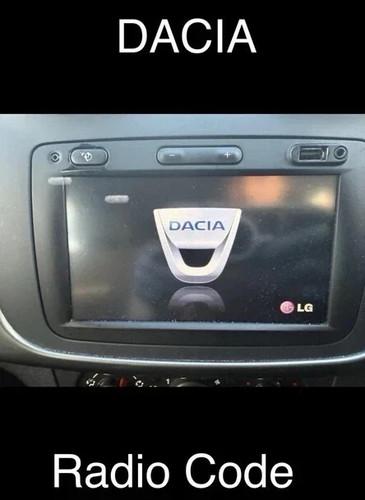 Dacia radio code entsperren - radio,