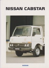 Nissan Cabstar ca 1990 Prospekt / Brochure / Depliant belgian market dutch