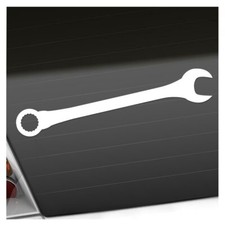 Maulschlüssel Schrauben Aufkleber Sticker 25 Farben Neon Matt