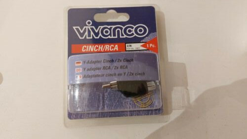 Vivanco audio cinch - audio,