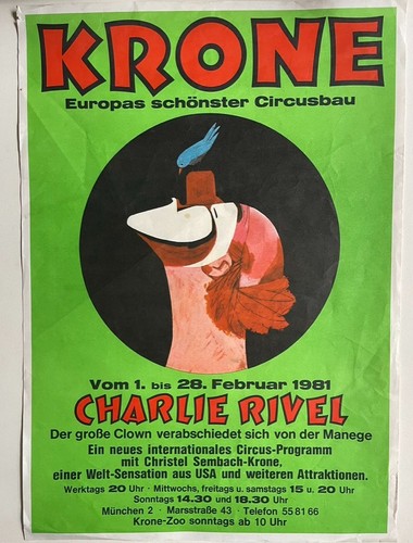Zirkus krone 1981 charlie - zirkus,