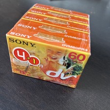 Sony Premium Mini DV 5 Stück (4+1)  je 60 min MiniDV DVM60PR3
