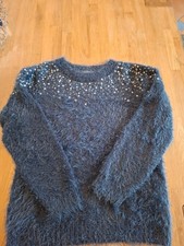 Kuschel Pullover Blau Alive 140 Mädchen