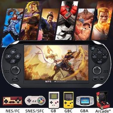 Handheld Spielkonsole Videospielkonsole Doppel-Joystick Konsole mit 10000 Spiele