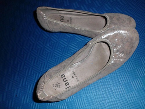 Ballerinas jana beige glitzer - jana,