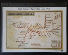 Der Berliner Netzplan von 1913 Hoch- und Untergrundbahn