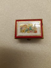 Antike kleine Dose Messing