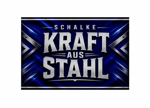 Aufnäher schalke kraft aus - schalke,