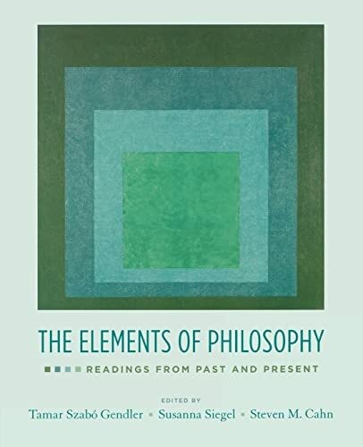 The elements philosophy - elements, of