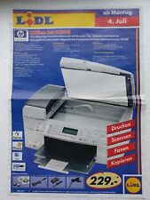 Alte Werbung LiDL 2005-07-04 Technik vor 20J, HP OfficeJet  Scanjet, ... Sammler