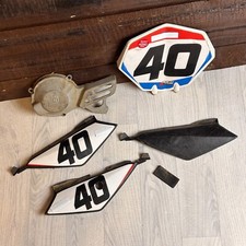 Husqvarna Beta KTM 65 SX65 Verkleidung Original Seitenteile Kupplungsdeckel OEM