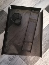 Schreibtisch Zubehör Metall 3 Teile, Blatt, Dokumenten Ablage, Stift etc Box