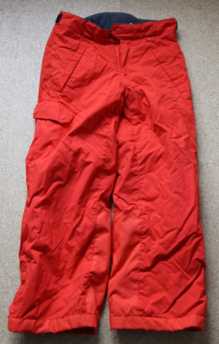 Orangerote skihose von in - orangerote,