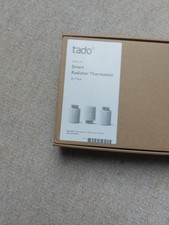 tado° Packung mit 3 vernetzten und intelligenten Thermostatköpfen – Zubehör für 