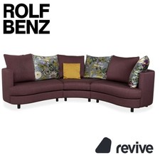 Rolf Benz Stoff Ecksofa Lila