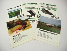 5 Original Prospekte Steib
