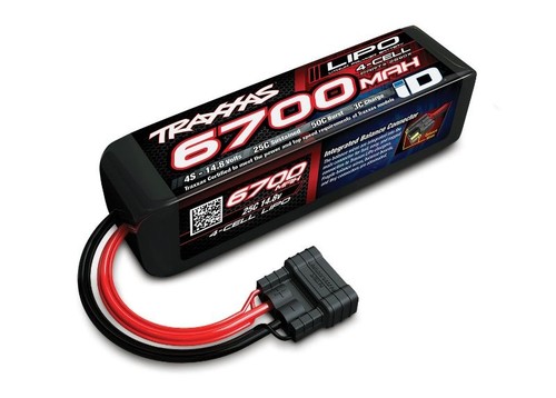 Traxxas 6700mah 4 zellen - 6700mah, 4-zellen