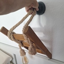 Wand  Leuchte Lampe Holz für Esszimmer, Wohnzimmer ohne Leuchtmittel